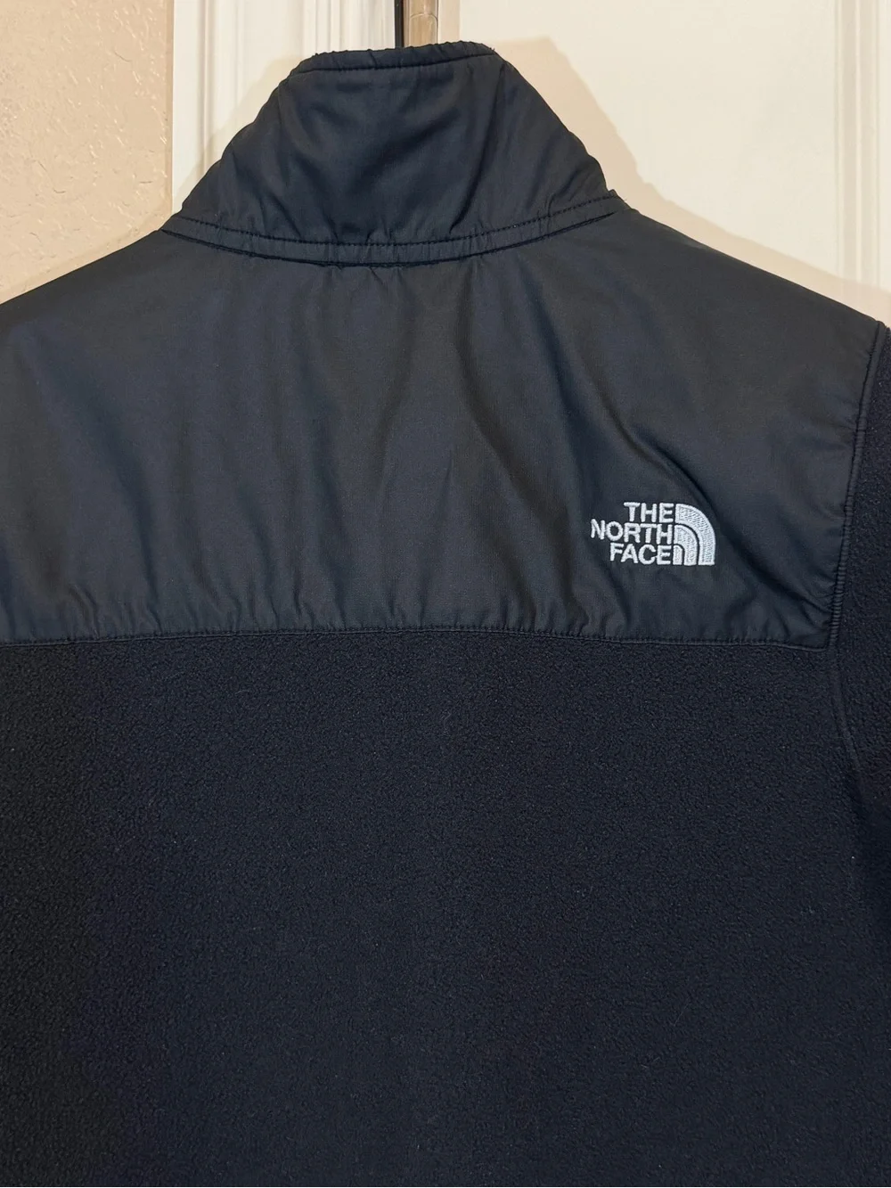 North Face black insulated quarter-zip fleece Jacket Womens Small